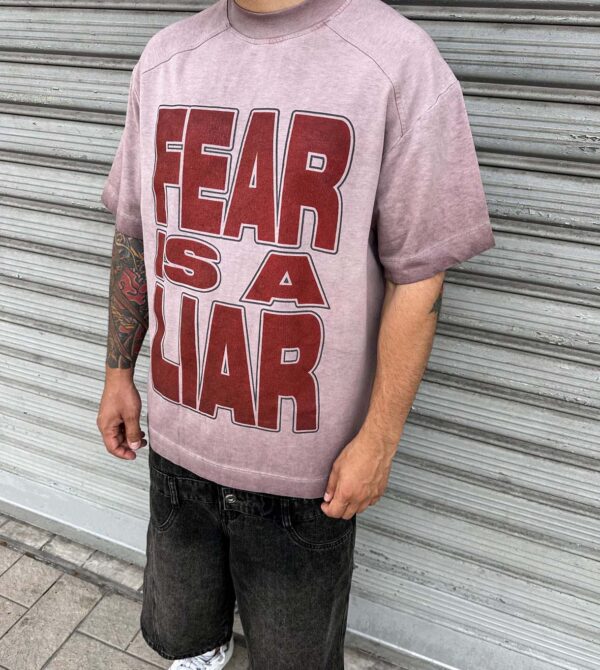 Fear Liar Wash Tee Premium