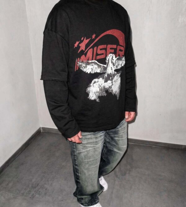 Misery Longsleeve Premium con rotture