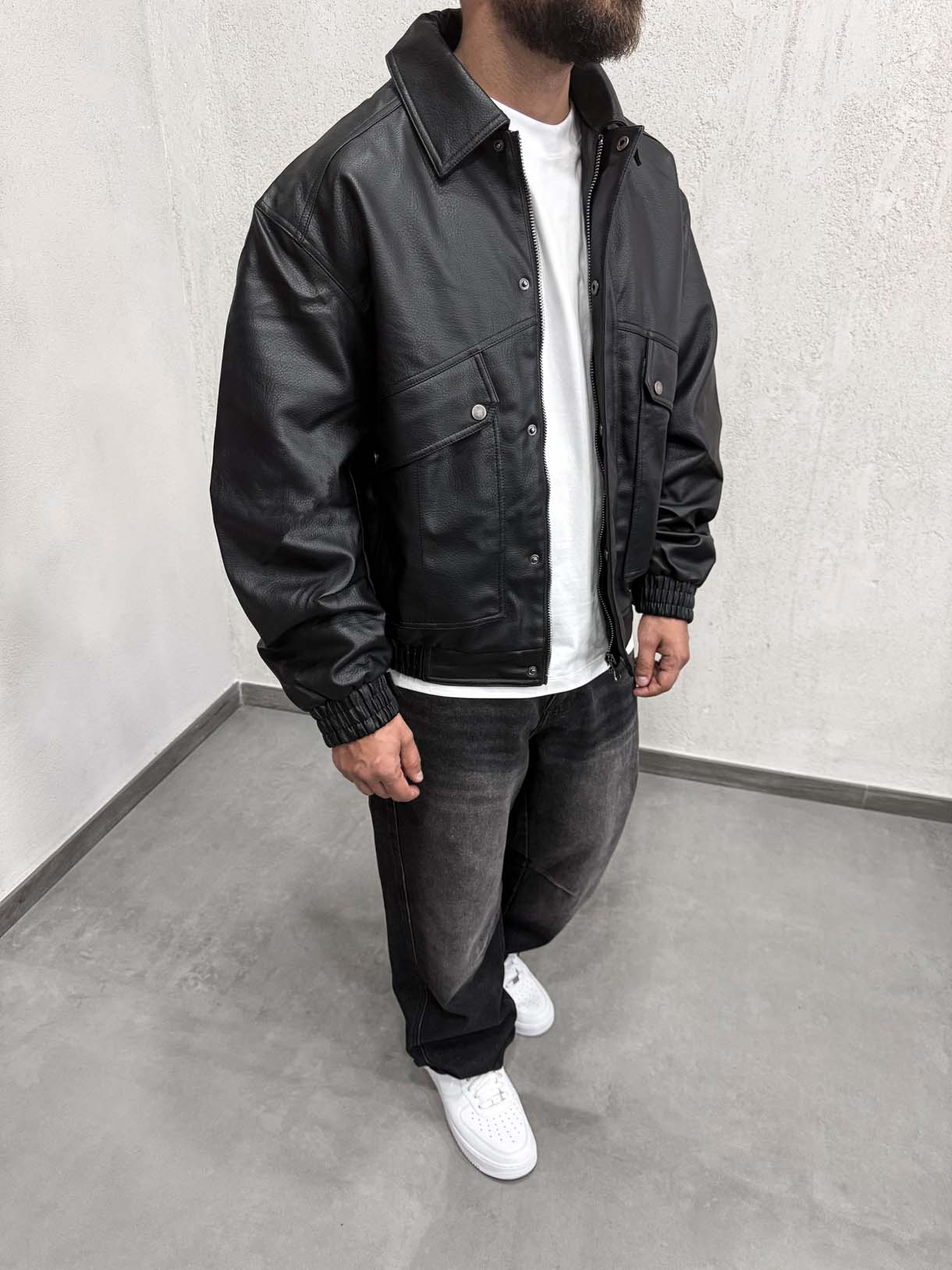 Jacket Ecopelle Big Pocket Mod.Z - immagine 2