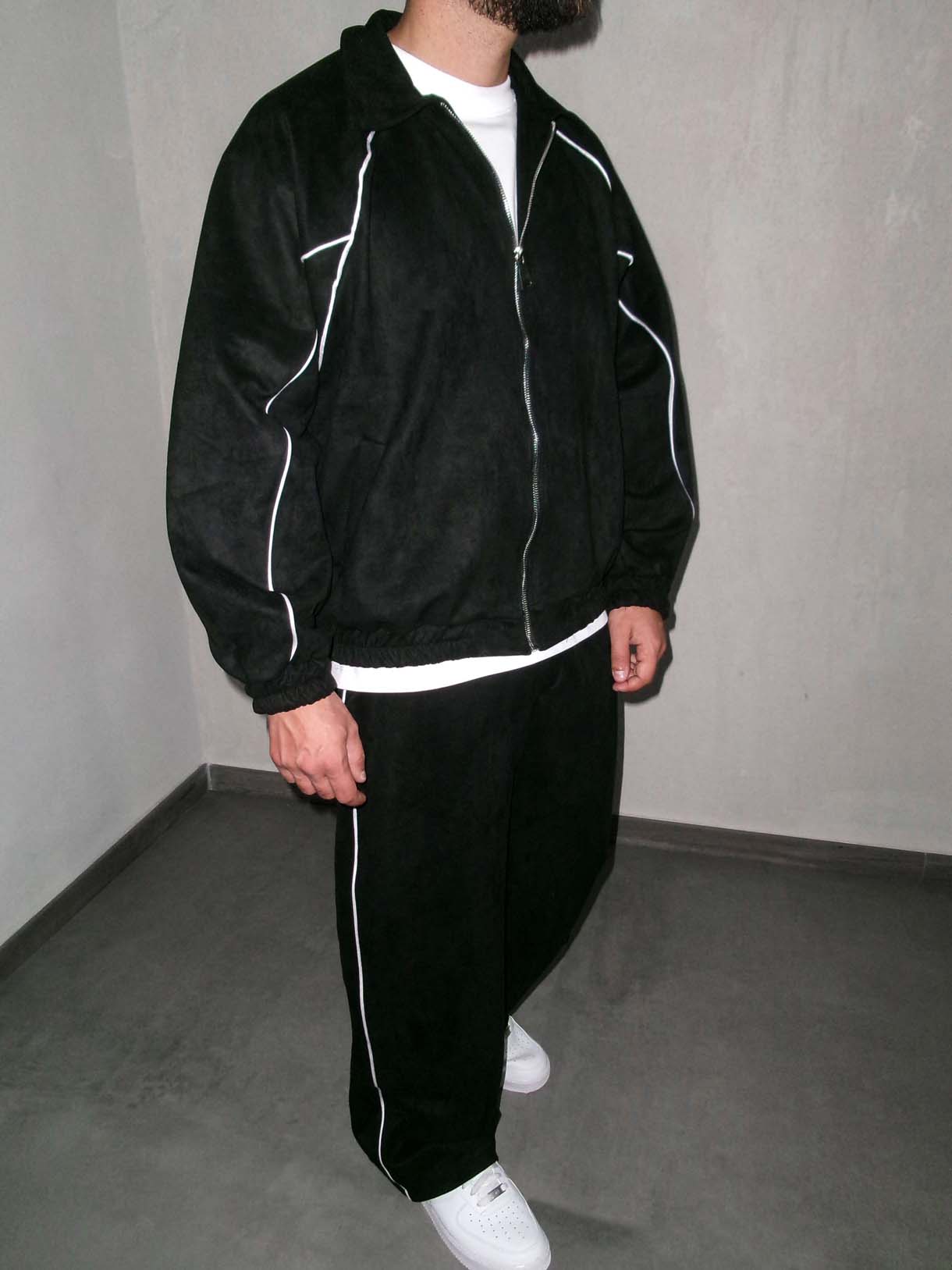 Tracksuit Linear Scamosciata - immagine 3