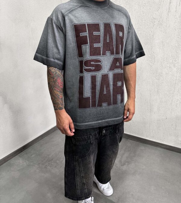 Fear Liar Wash Tee Premium