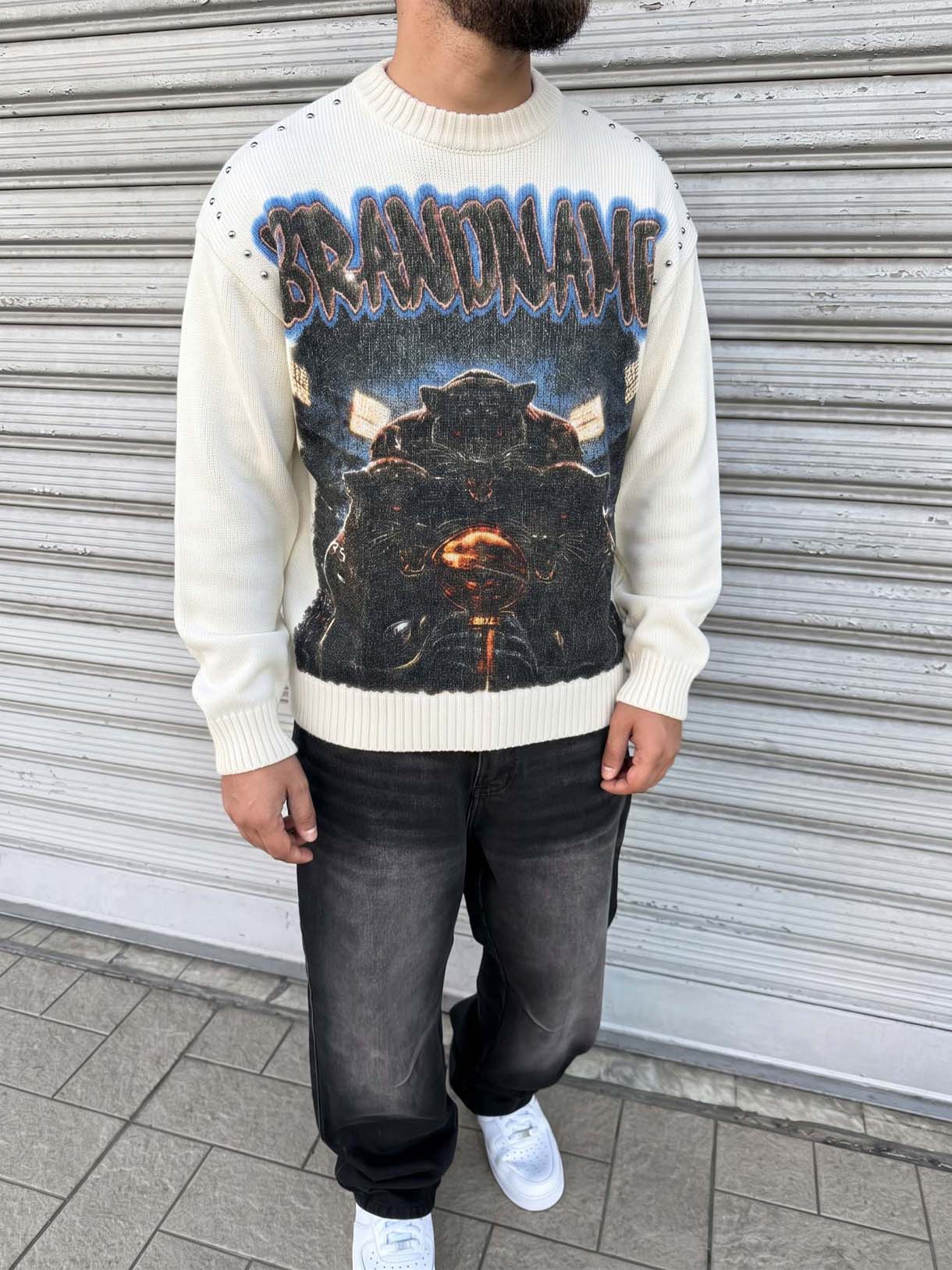 Sweater Borchiato Jungle - immagine 4