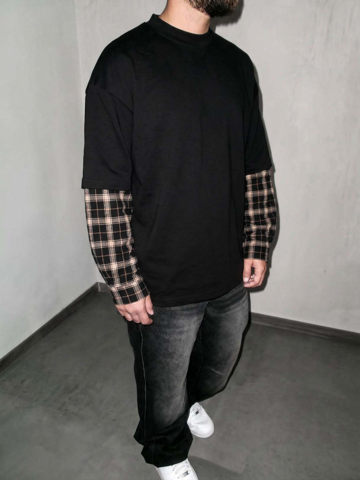 Longsleeve Manica Flanella New - immagine 5