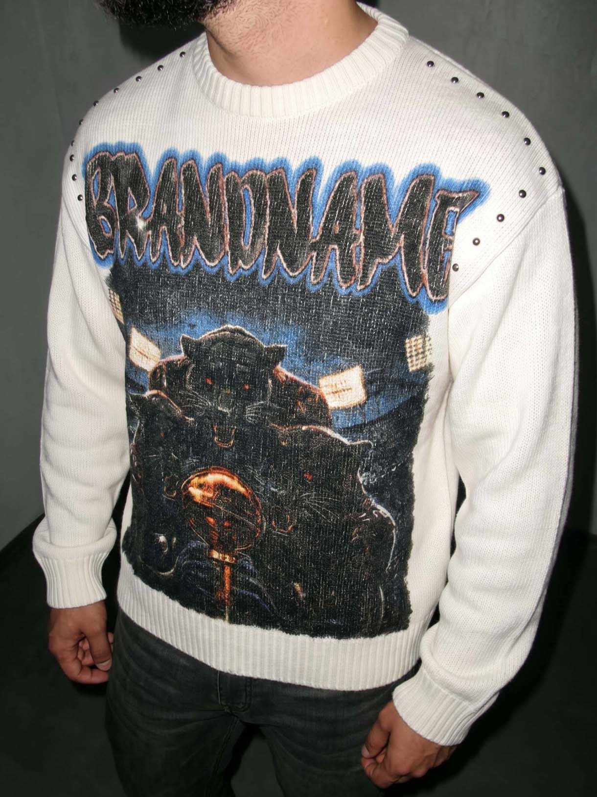 Sweater Borchiato Jungle