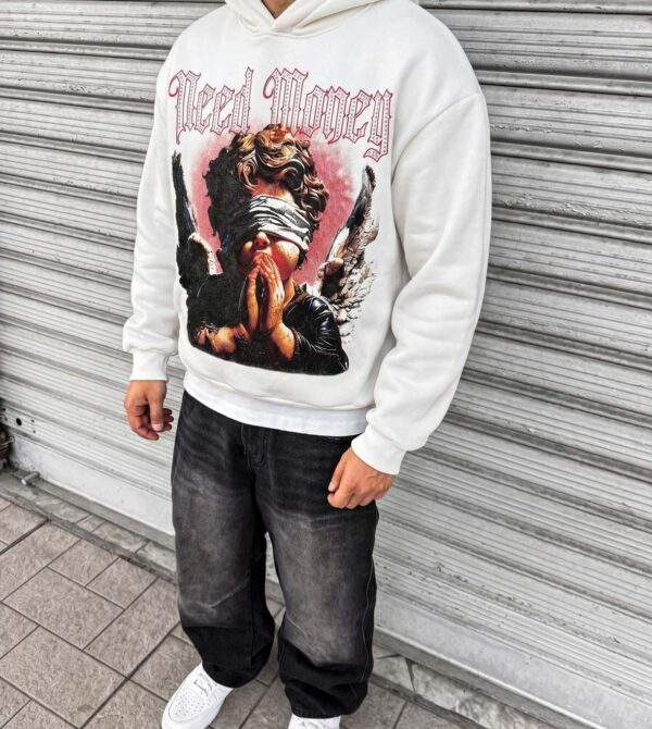 Hoodie Money Red Brilliant
