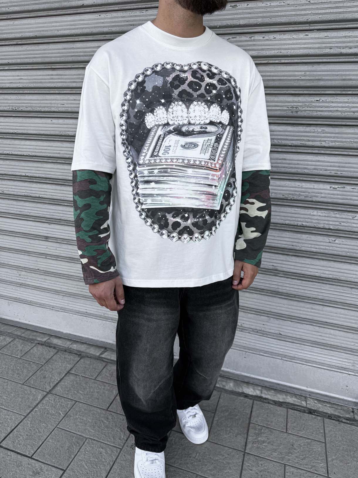 Longsleeve Military Mouth - immagine 3