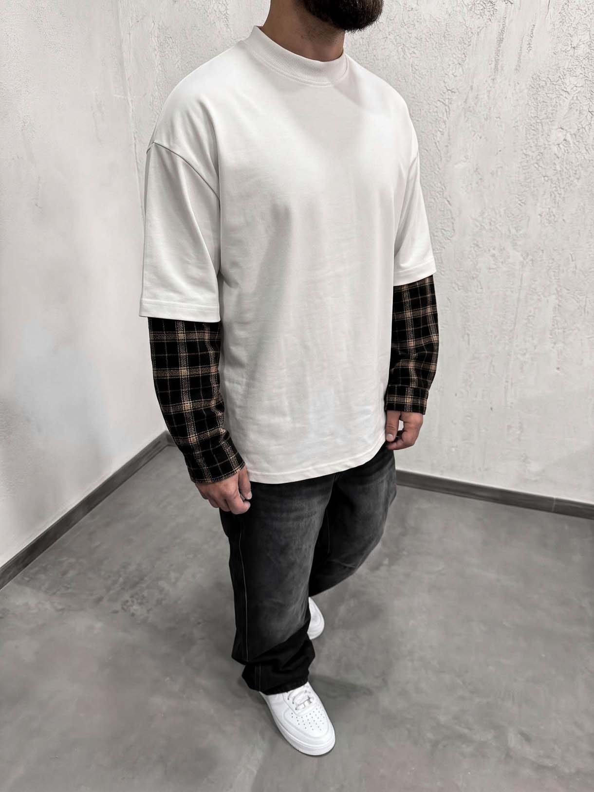Longsleeve Manica Flanella New - immagine 2