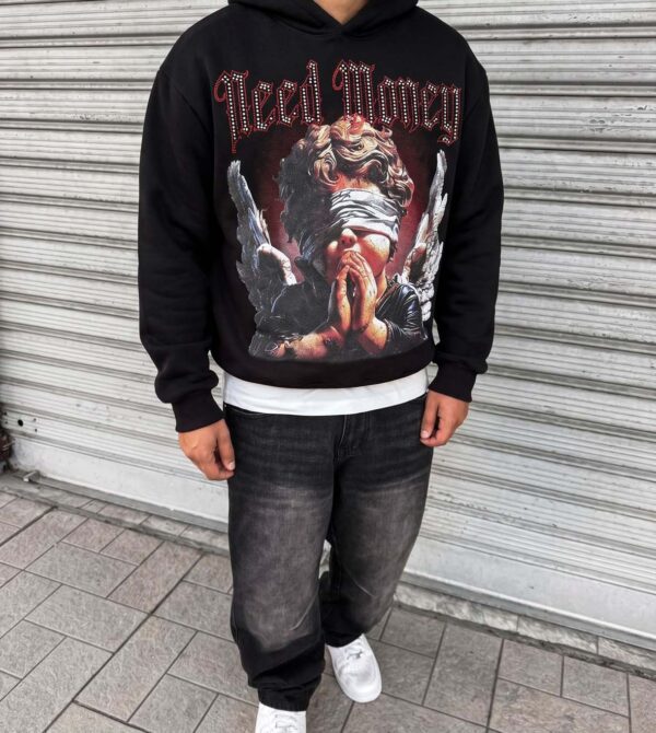 Hoodie Money Red Brilliant