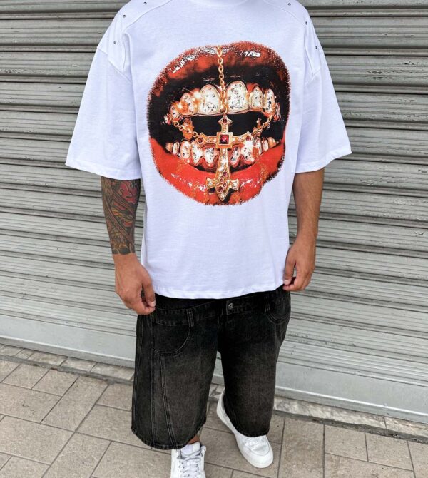 Mouth Cross Borchie Tee