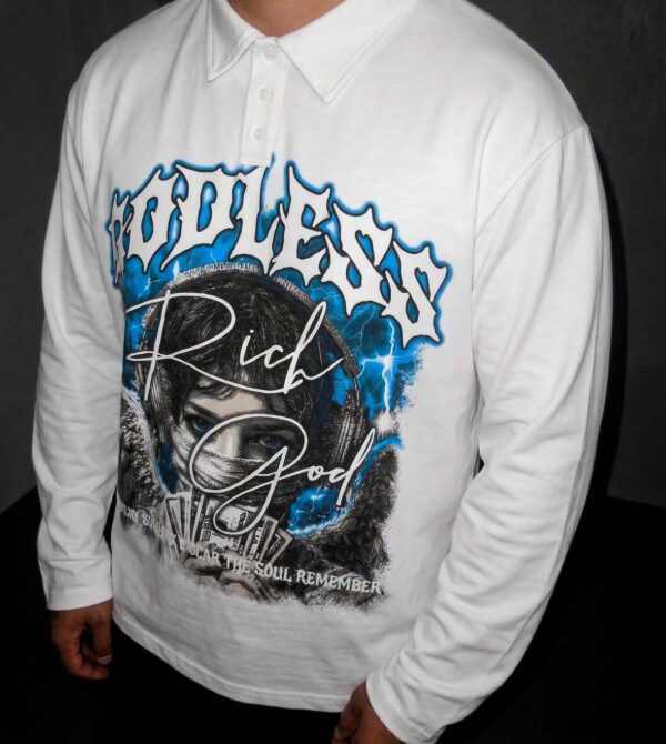 Polo Longsleeve Godless