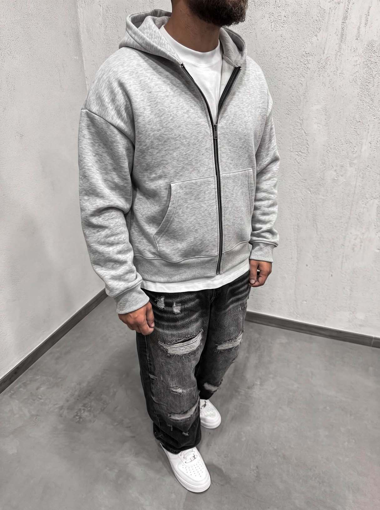 Hoodie Crop Zip Mod.Z - immagine 8