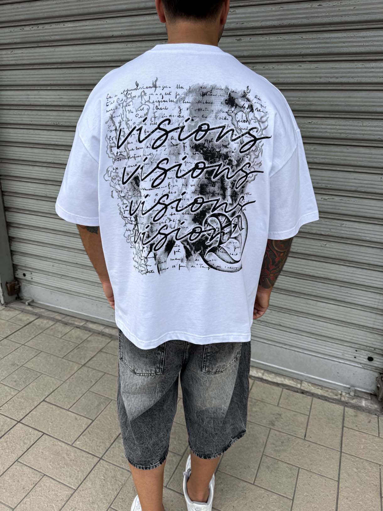 Visions Pages Back Tee - immagine 5