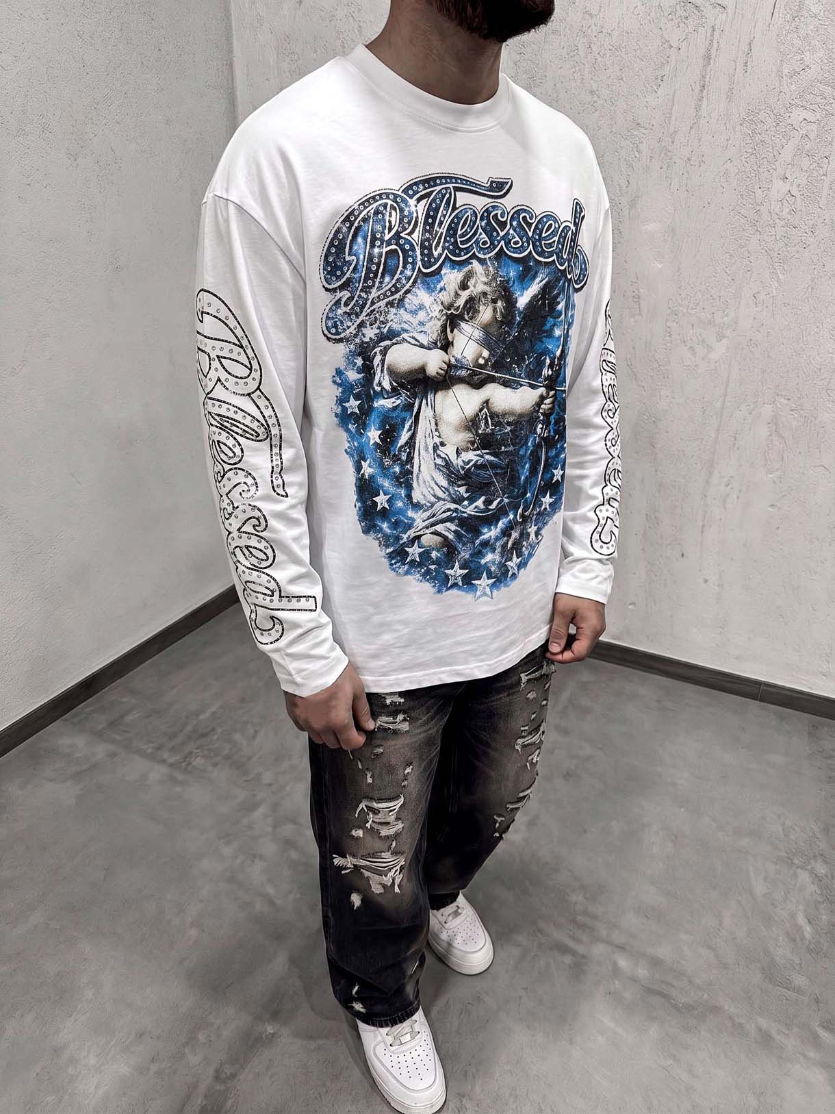 Longsleeve Blessed Borchie - immagine 5