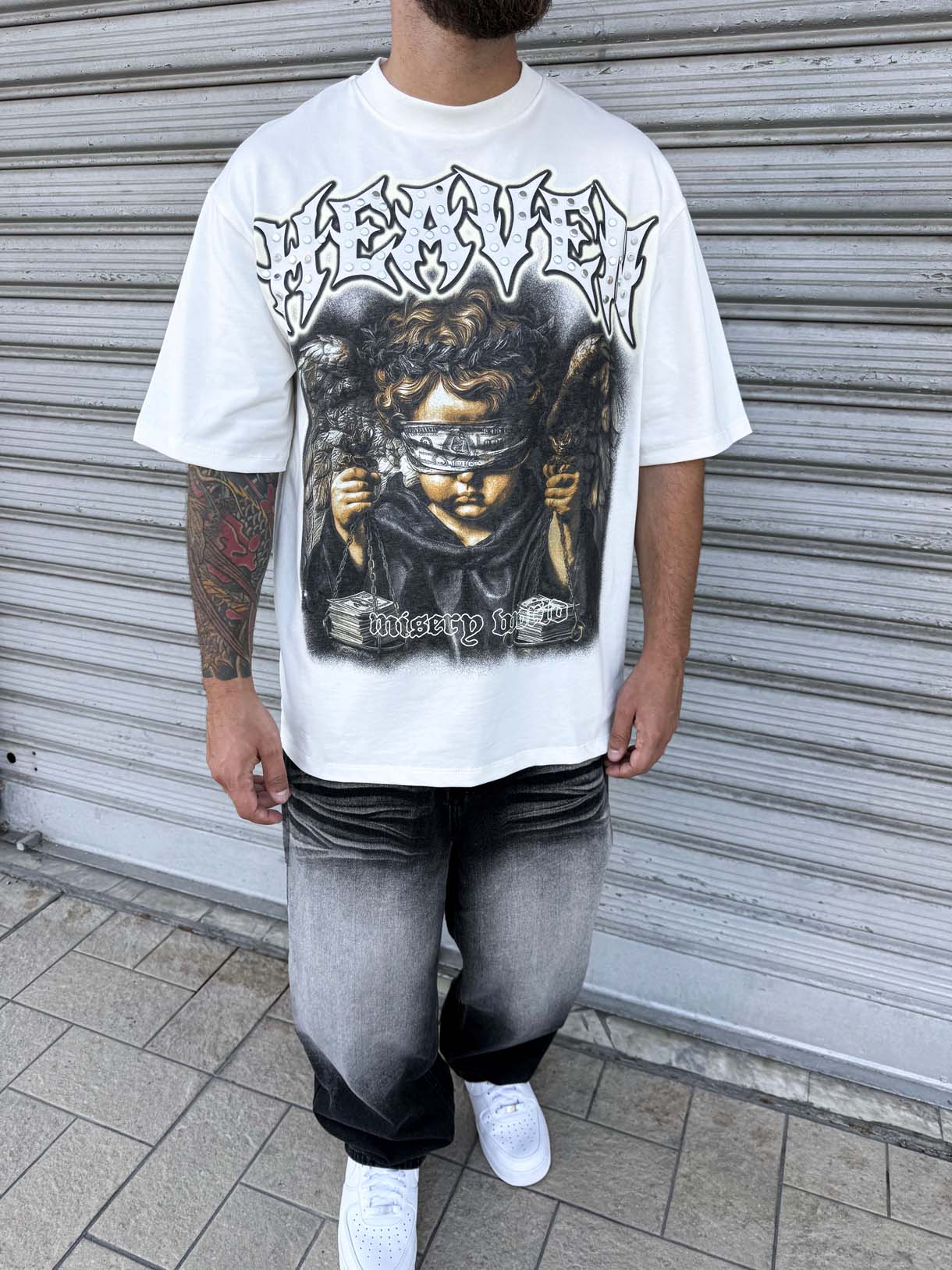 Heaven Tee Borchiata - immagine 3