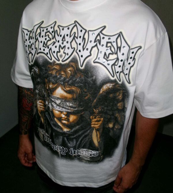 Heaven Tee Borchiata