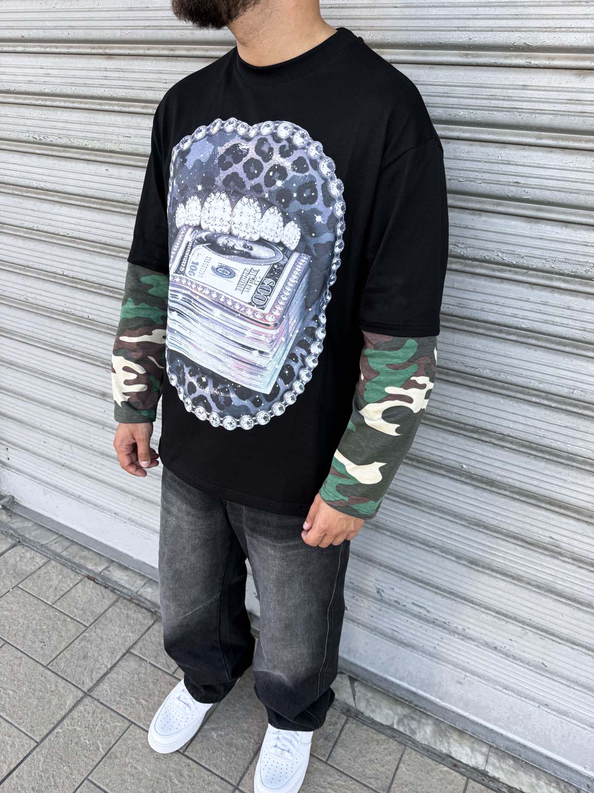 Longsleeve Military Mouth - immagine 4