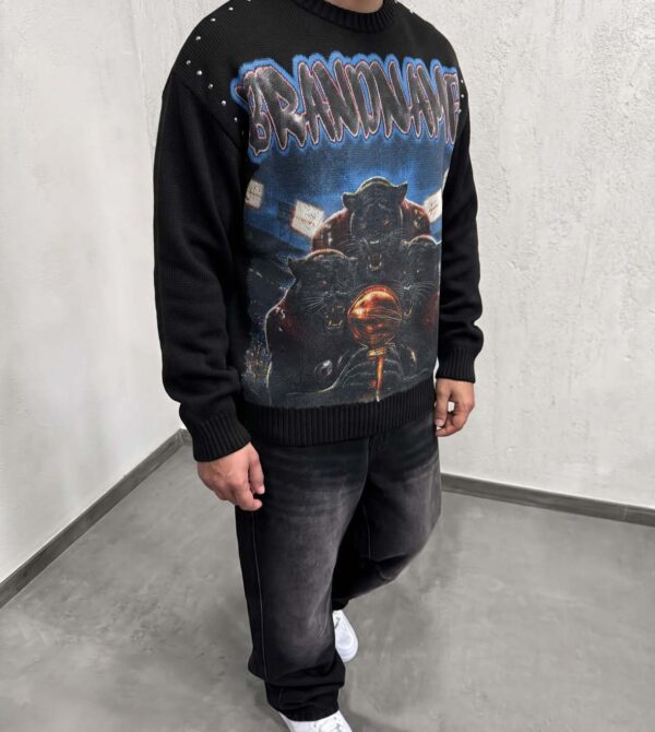 Sweater Borchiato Jungle