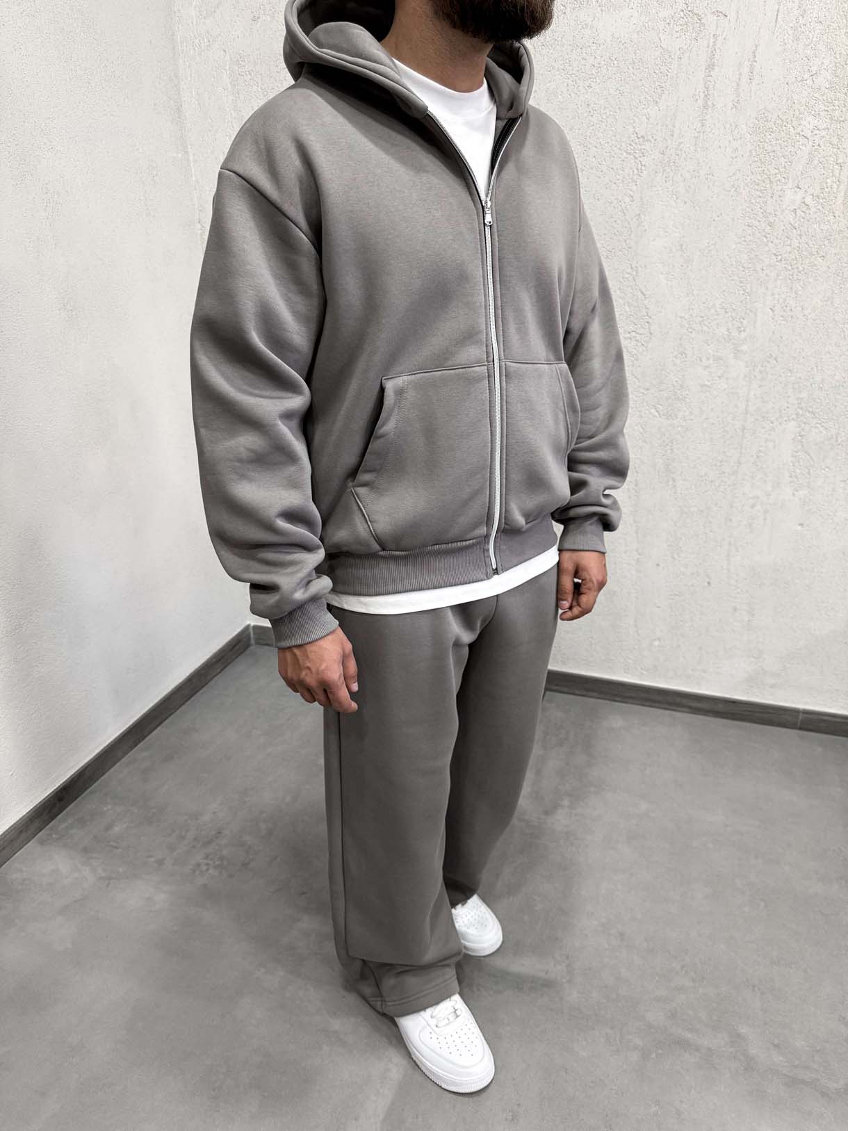 TRACKSUIT FONDO AMPIO ZIP - immagine 8