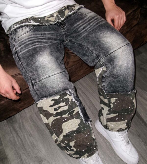 Baggy Military Destroyed Perlato