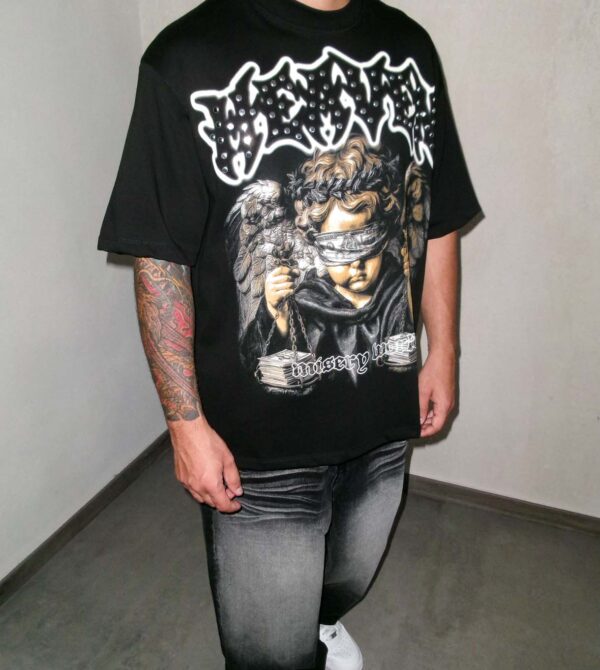 Heaven Tee Borchiata