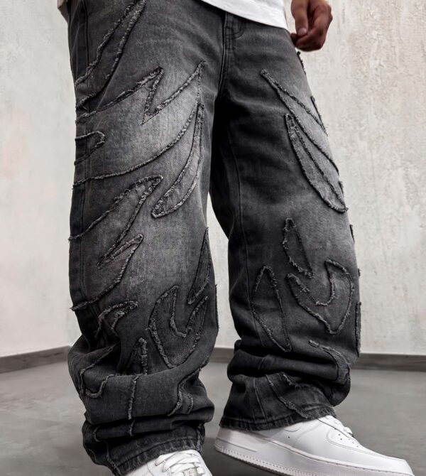 Real Baggy Flame Black