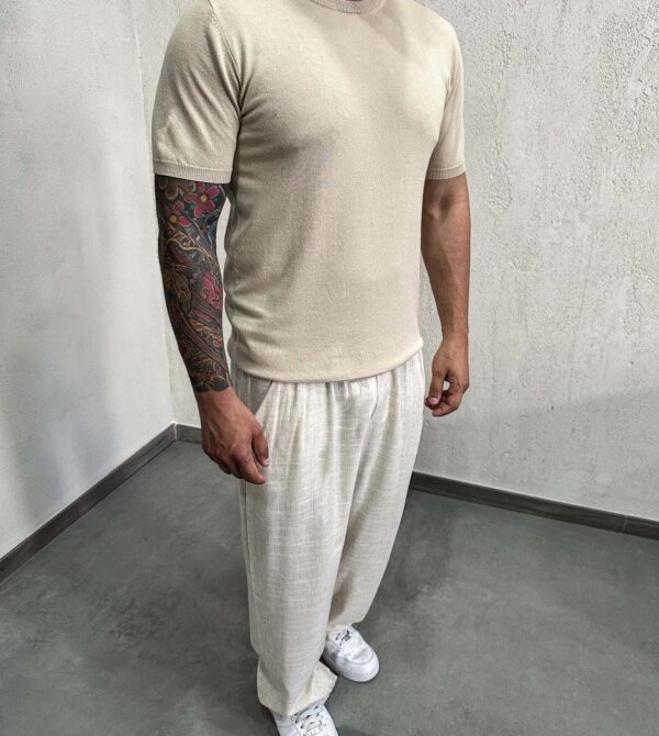 Pantalone Misto Lino