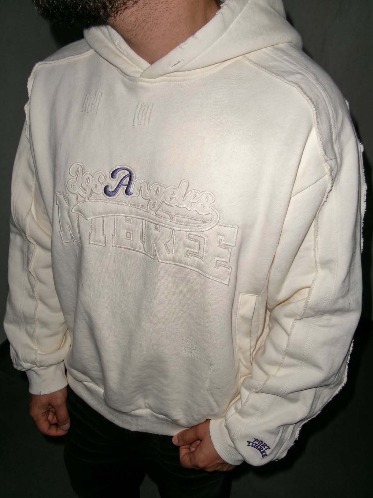 Hoodie Los Angeles Premium Doppiata - immagine 6