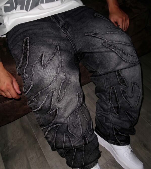 Real Baggy Flame Black
