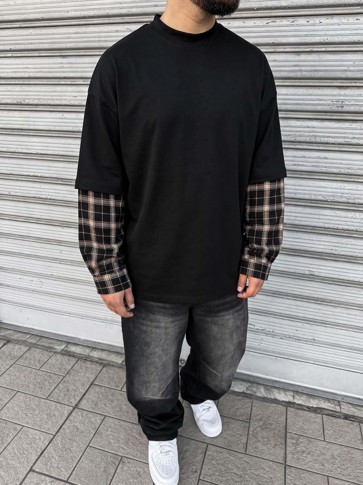 Longsleeve Manica Flanella New - immagine 3