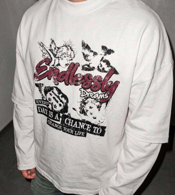 Longsleeve Edlessly Premium con rotture