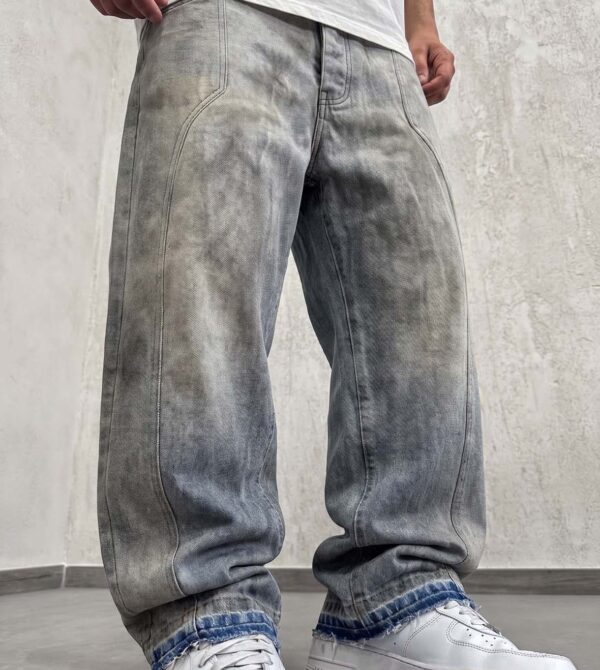 Baggy Sully Wash Ricamo