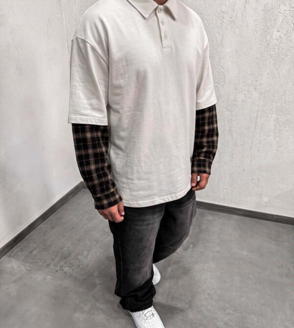 Polo Longsleeve Manica flanella