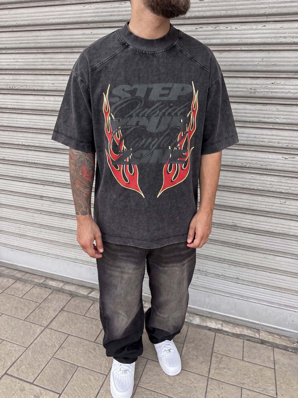 Outside Flame Premium Tee - immagine 5