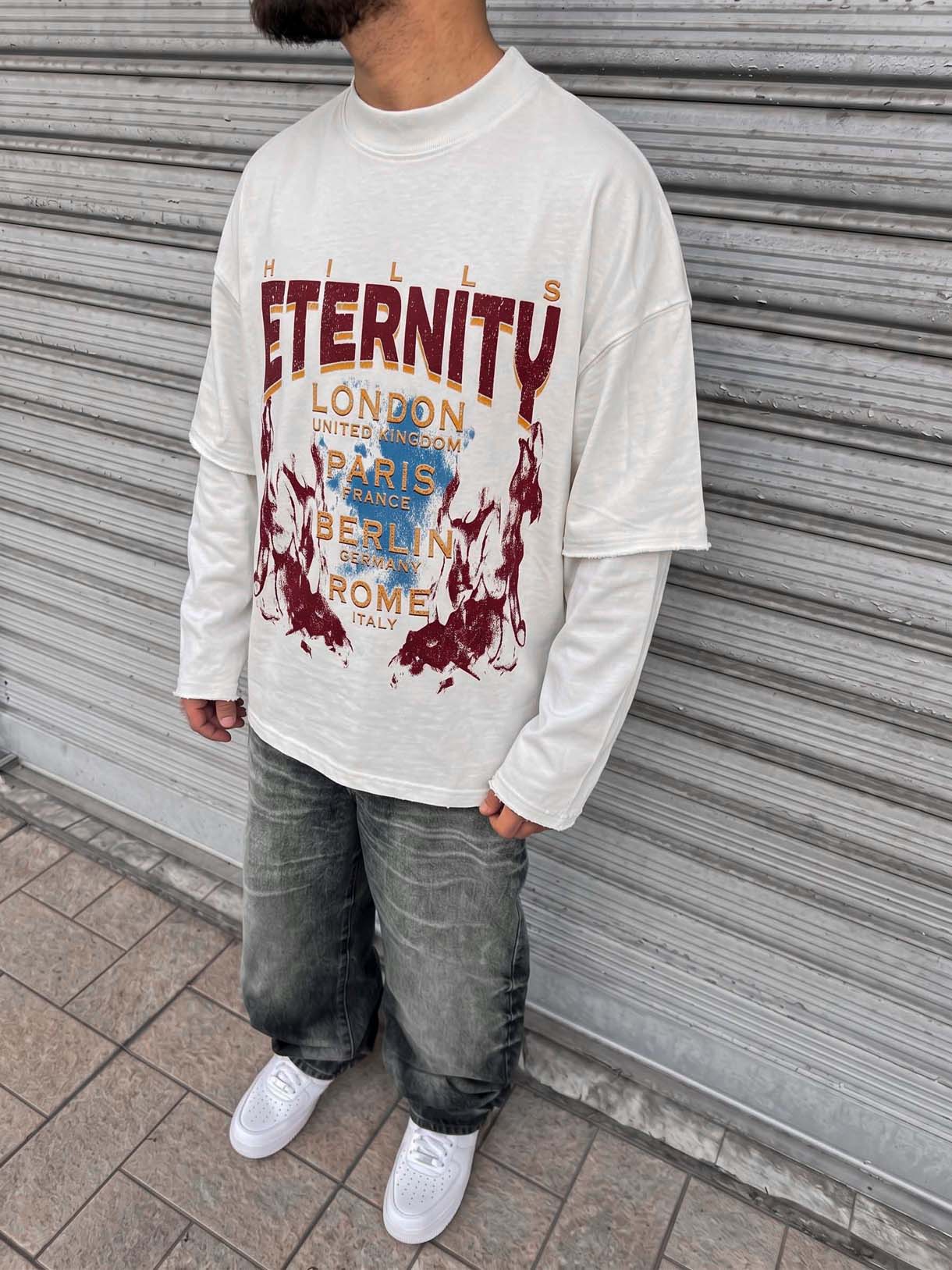 Longsleeve Eternal Premium con rotture - immagine 5