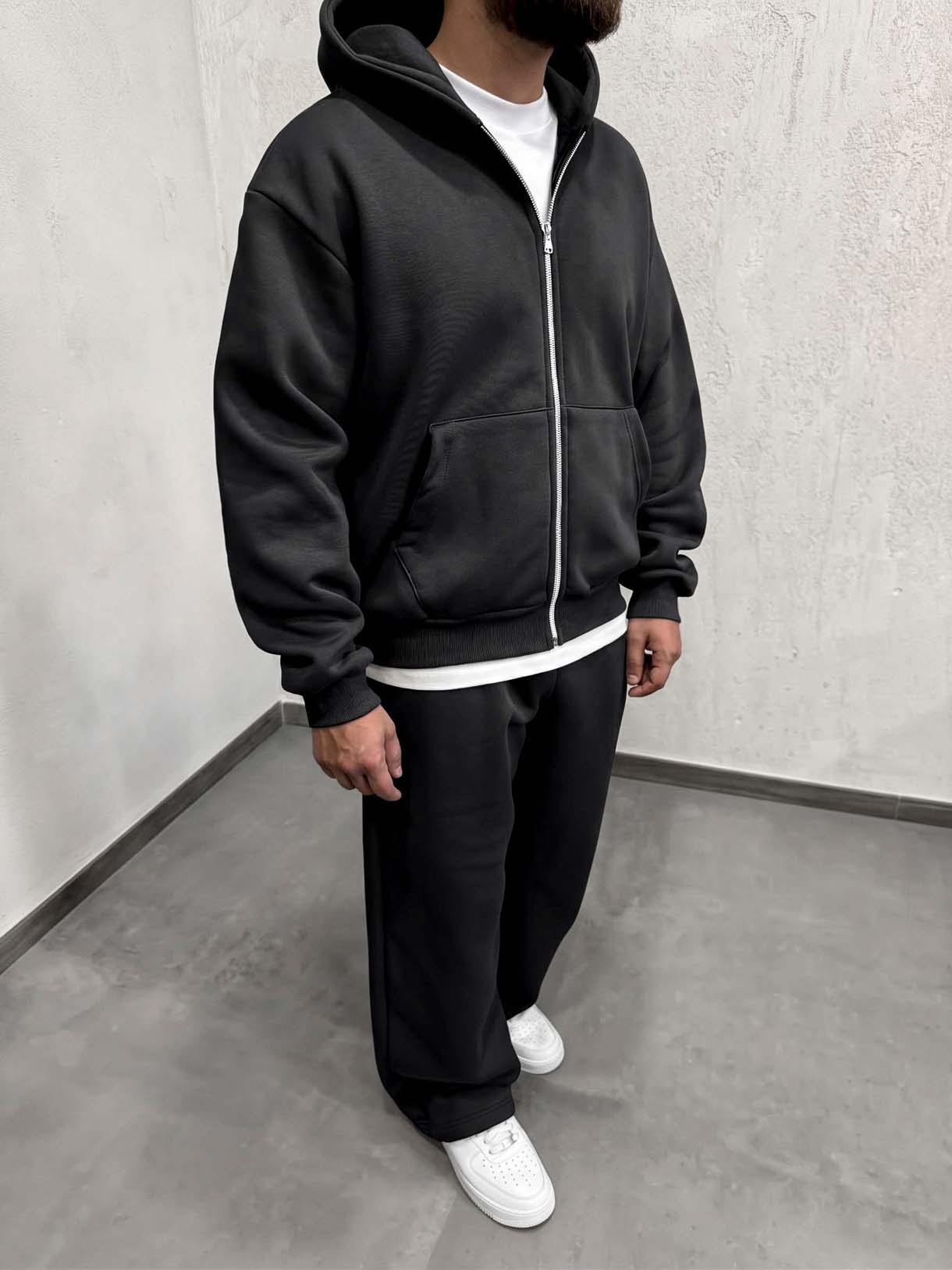 TRACKSUIT FONDO AMPIO ZIP - immagine 4