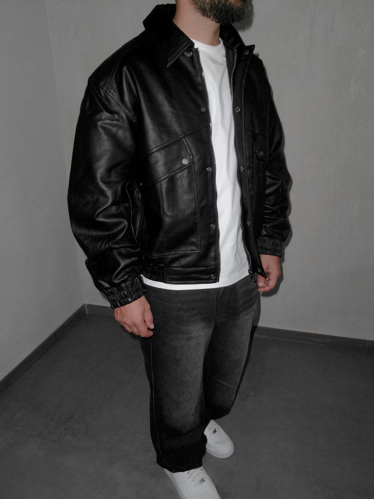 Jacket Ecopelle Big Pocket Mod.Z - immagine 4