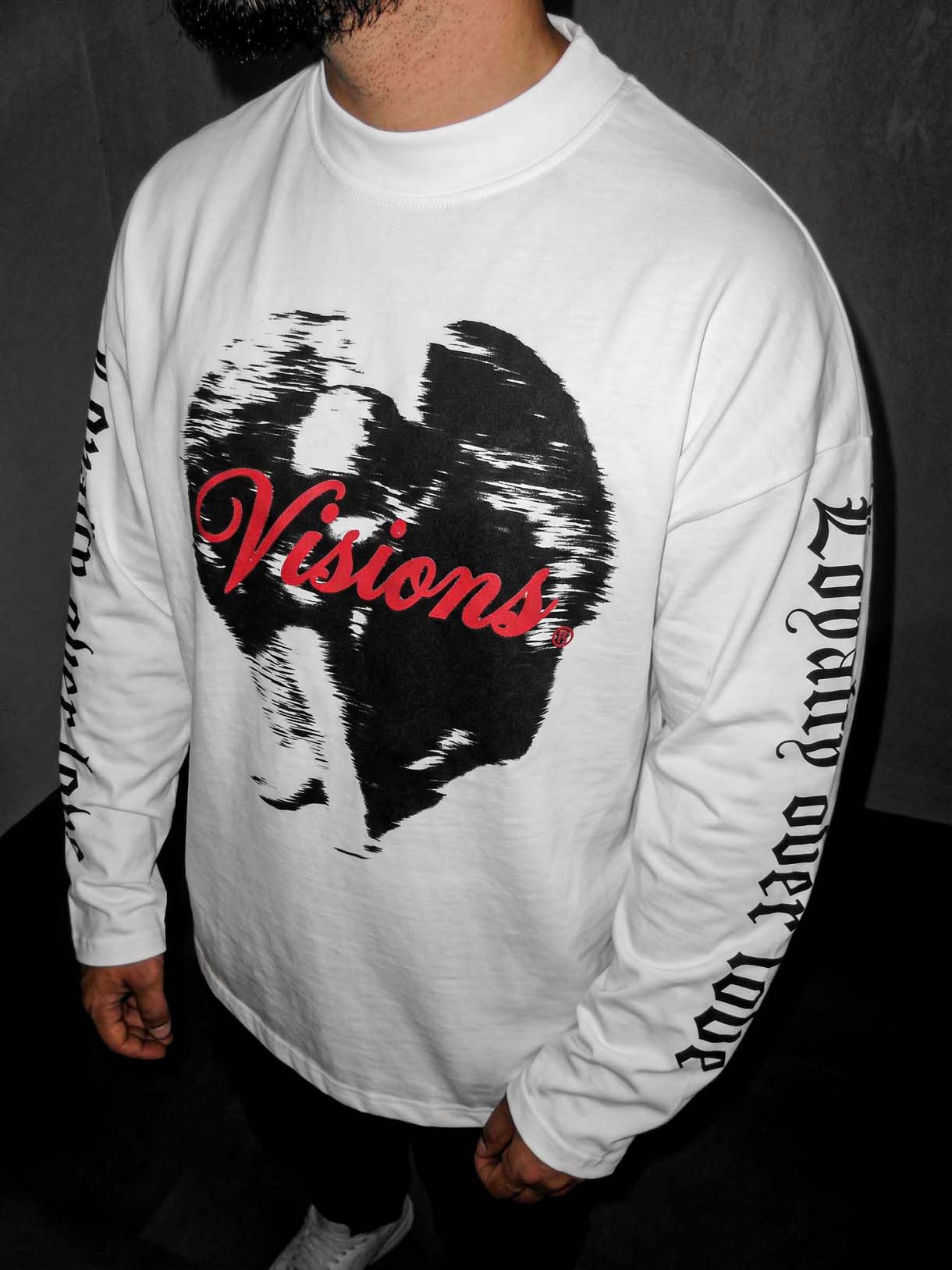 Visions Longsleeve Red Love - immagine 3