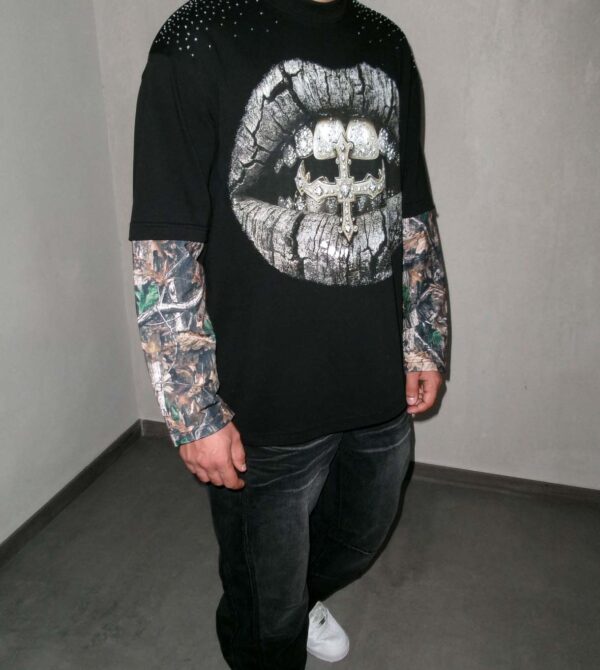 Longsleeve Camo Mouth