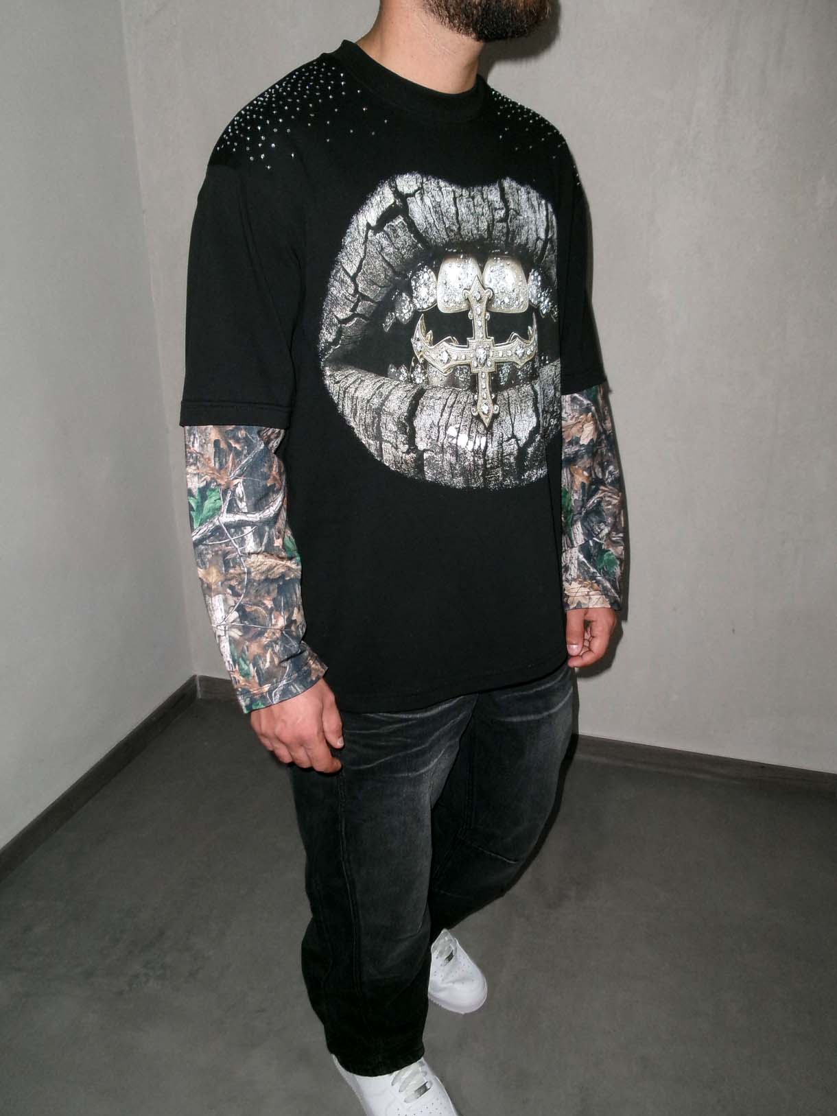 Longsleeve Camo Mouth - immagine 2
