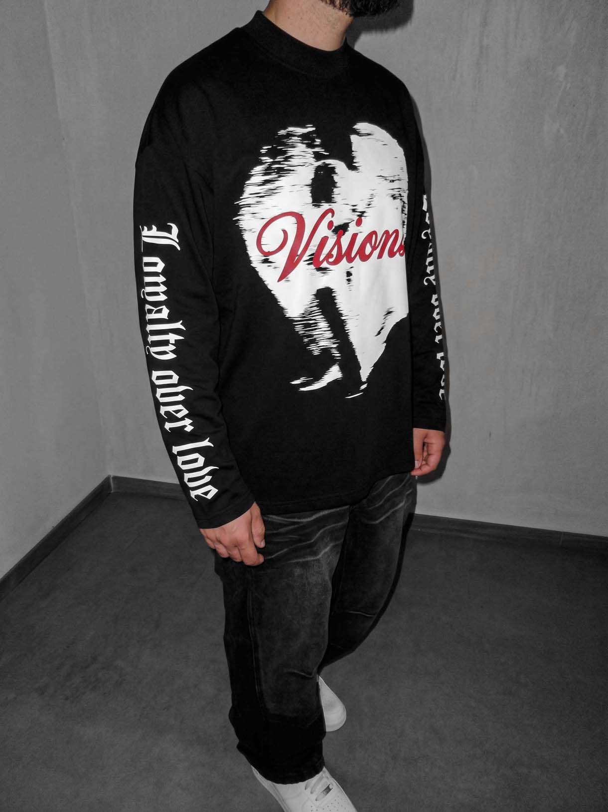 Visions Longsleeve Red Love - immagine 2