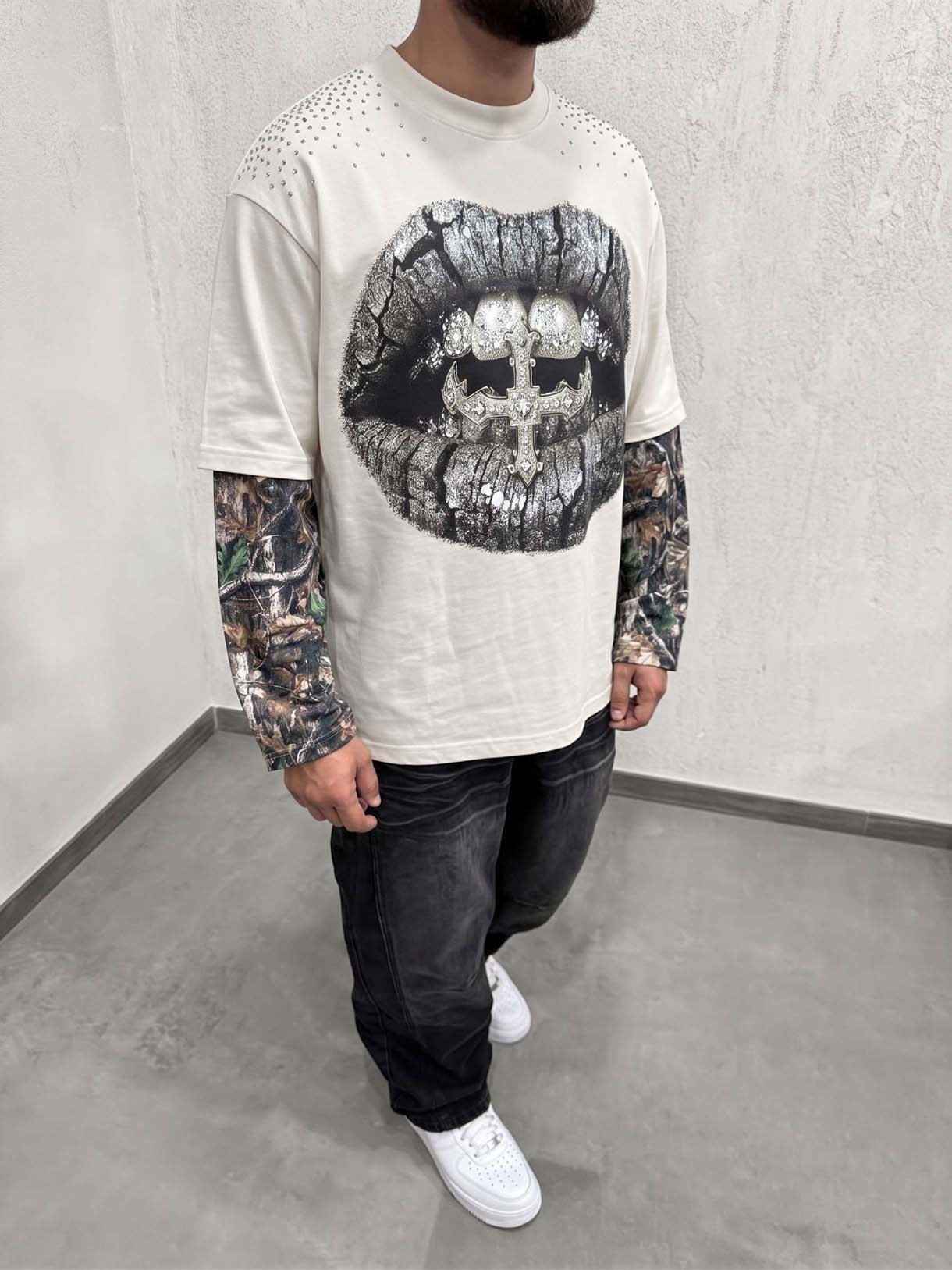 Longsleeve Camo Mouth - immagine 5