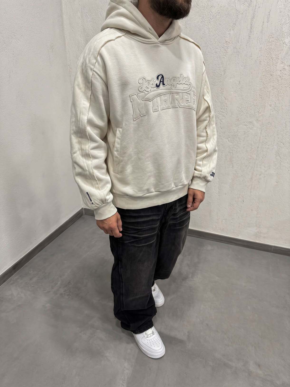 Hoodie Los Angeles Premium Doppiata - immagine 9