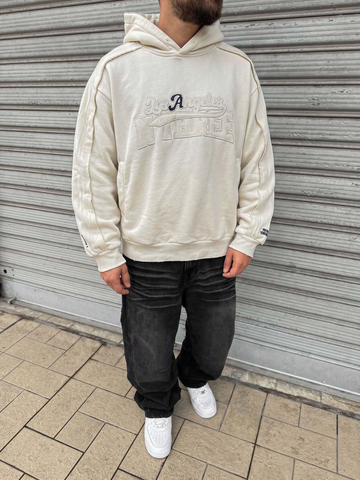 Hoodie Los Angeles Premium Doppiata - immagine 3