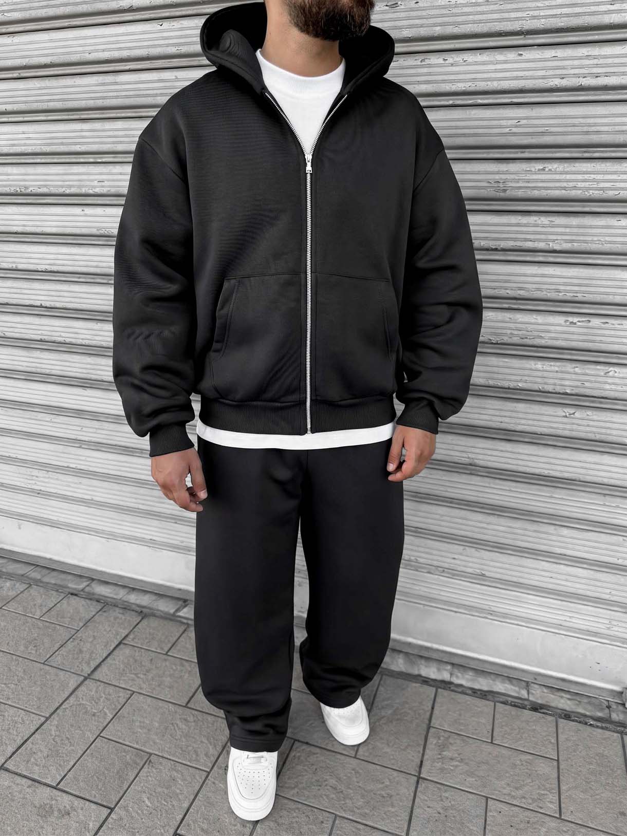 TRACKSUIT FONDO AMPIO ZIP