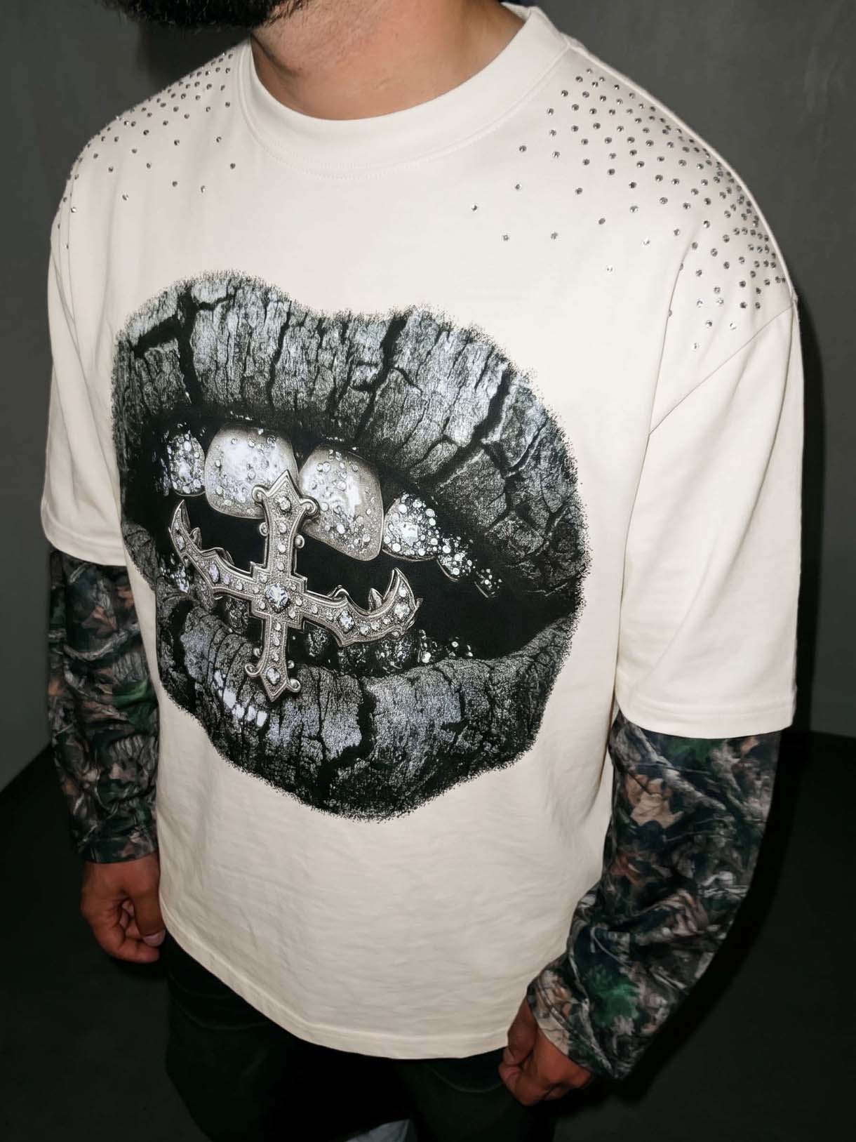 Longsleeve Camo Mouth