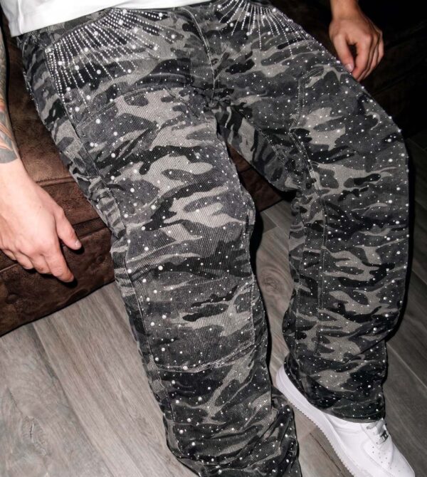 Baggy Carpenter Military Perlato