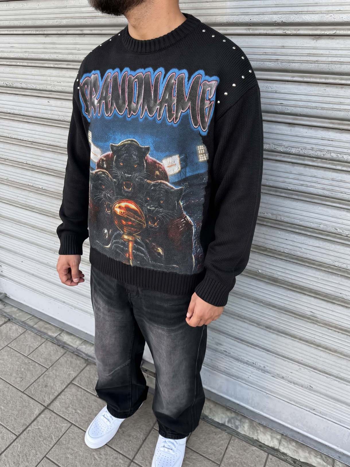 Sweater Borchiato Jungle - immagine 6