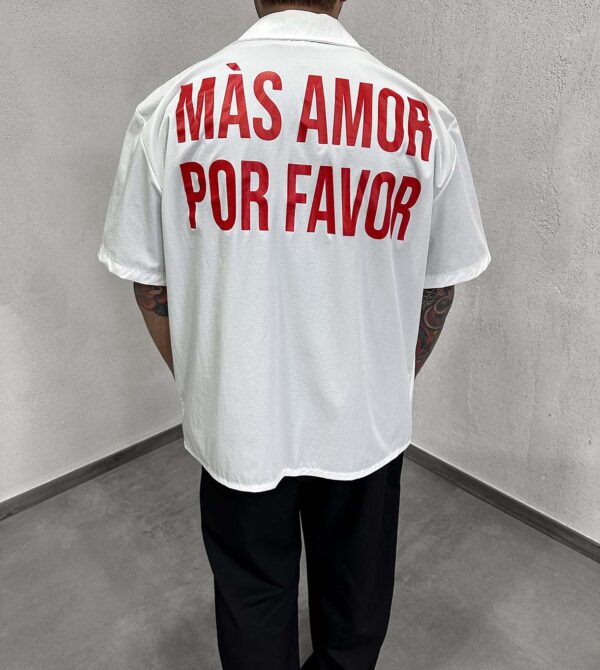 Camicia Mas Amor Por Favor