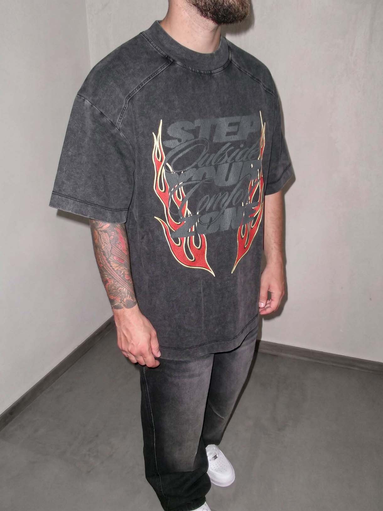 Outside Flame Premium Tee - immagine 3
