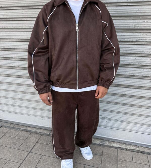 Tracksuit Linear Scamosciata